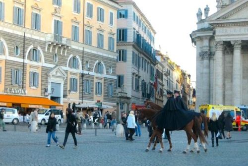 ローマの騎馬警官